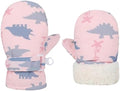 Toddler Gloves Kids Mittens Winter Warm Lined Fleece Gloves Waterproof Snow by Slivery+Color