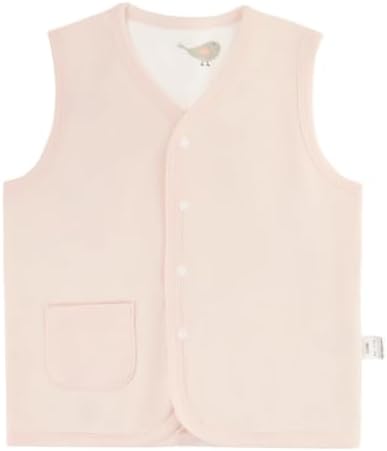 Baby Vest for Girls&Boys, Cotton Reversible Vest Coat for Spring & Autumn - Image 3