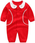 Infant Baby Girl Long Sleeve Romper Cotton Cute Style Newborn Toddler Jumpsuit by Unknown