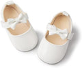 Meckior Infant Baby Girls Soft Sole Bowknot Princess Wedding Dress Mary Jane by Meckior