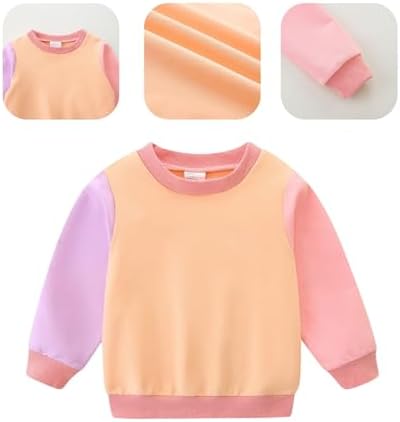Toddler Baby Girl Clothes Fall Winter Long Sleeve Sweatshirt - Image 4