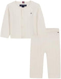 Tommy Hilfiger Baby Boys' 2-piece Fleece Set, Sweatshirt and Jogger Sweatpant by TommyHilfiger