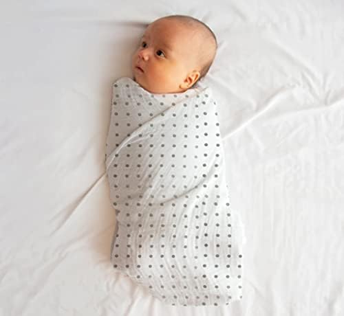 100% Muslin Swaddle Blankets, Baby Swaddling Blankets - Image 5