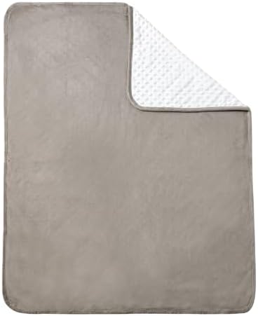 CREVENT Minky Baby Blanket for Girls Boys, Soft Plush Receiving Blanket for - Image 5