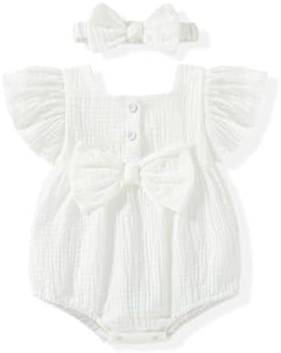 Vibebox Baby Girls Clothes Summer One-sies Romper Outfit Preemie-18 Months by WelcometoSelectbyVibebox