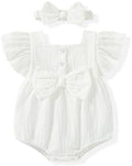 Vibebox Baby Girls Clothes Summer One-sies Romper Outfit Preemie-18 Months by WelcometoSelectbyVibebox