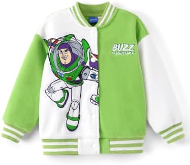 Disney Bomber Jacket Spider Man Marvel Toy Story Cars Varsity Cardigan2-13Y by Disney