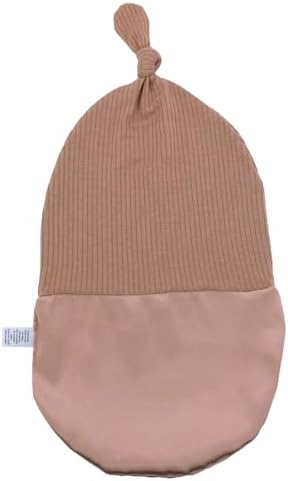 Silky Satin Lined Newborn Hat Hair Care Knot Beanie Hats - Image 5