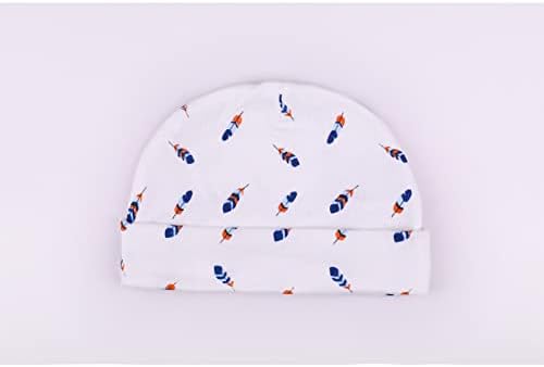 MAMIMAKA Baby Hat and Mittens Set Newborn Baby Hats Caps - Image 3