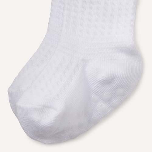 Amazon Essentials x Sofia Grainge Toddler and Baby Girls' Scallop Top Socks - Image 4