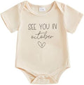 woshilaocai Baby Announcement Bodysuit Pregnancy Reveal by woshilaocai