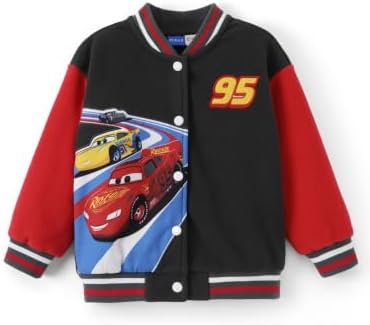 Disney Bomber Jacket Spider Man Marvel Toy Story Cars Varsity Cardigan2-13Y by Disney
