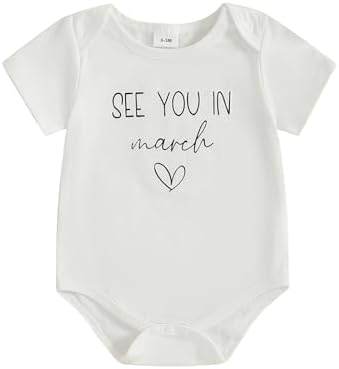 woshilaocai Baby Announcement Bodysuit Pregnancy Reveal by woshilaocai
