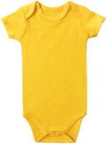 ROMPERINBOX Unisex Baby Onsies Solid Baby Bodysuit Romper Blank by RomperinBox