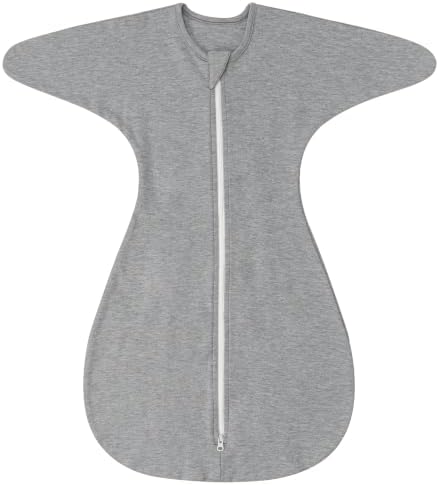 ZIGJOY Swaddle Sleep Sack 3-6 Months, 1.0 Tog Cotton Baby Swaddle Blanket by ZIGJOY
