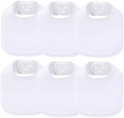 8 Pack Baby Bibs Unisex Adjustable by Unknown