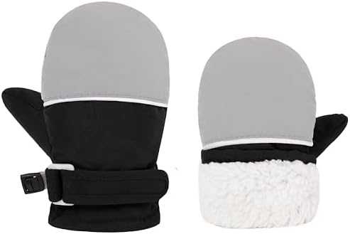 Infant Baby Toddler Winter Mittnes Lined Fleece Snow Gloves - Image 2