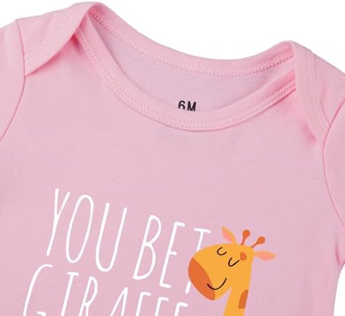 listery Funny Baby Clothes Boy Cute Giraffe Baby Funny Newborn - Image 4