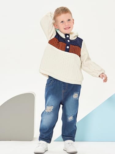 XUANHAO Baby Boy Clothes Toddler Outfits Hoodie Jeans Clothing 12 Months-5T - Image 3