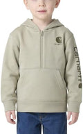Carhartt Kid's CA6873 Half-Zip Logo Sweatshirt by Carhartt
