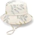 Baby Sun Hat Infant Toddler Summer Cotton Yarn Beach Bucket Hat by DANMY