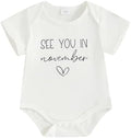 woshilaocai Baby Announcement Bodysuit Pregnancy Reveal by woshilaocai