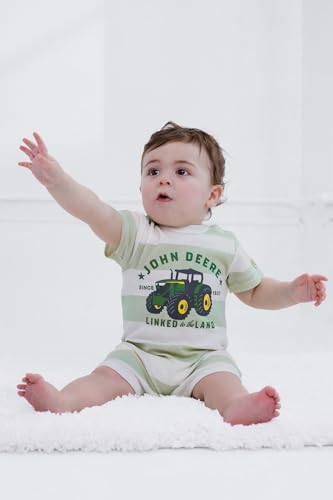 John Deere Baby Boys' One Piece Romper Newborn to Infant - Image 2