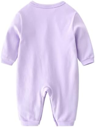 Infant Baby Girl Long Sleeve Romper Cotton Cute Style Newborn Toddler Jumpsuit - Image 2