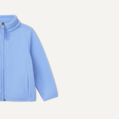 Amazon Essentials Unisex Kids' Polar Fleece Full-Zip Mock Jacket - Image 2