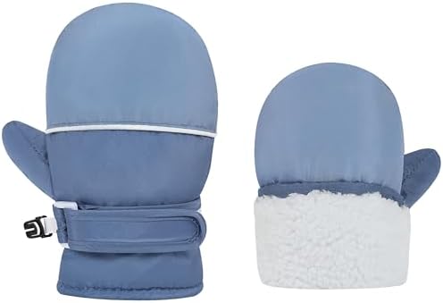 Infant Baby Toddler Winter Mittnes Lined Fleece Snow Gloves - Image 3