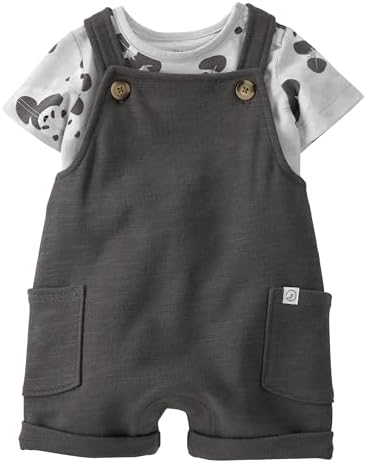 little planet by carter's Baby 2-piece Organic Cotton Shortall Set by LittlePlanet