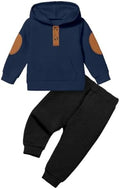 Oranchids Toddler Baby Boy Clothes Long Sleeve Hoodie Sweatshirt Tops and Pants by Oranchids