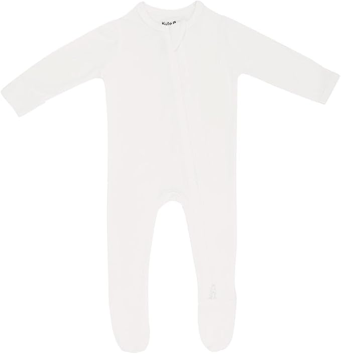 KYTE BABY Infant and Toddler Dual Zipper Footie, Ultra-Soft Rayon Made From by KYTEBABY