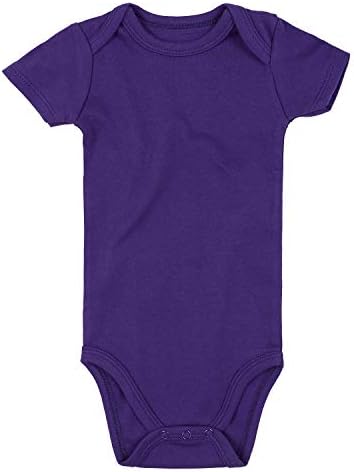 ROMPERINBOX Unisex Baby Onsies Solid Baby Bodysuit Romper Blank by RomperinBox