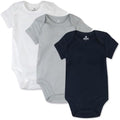 HonestBaby unisex-baby 3-pack Short Sleeve Bodysuits One-piece 100% Organic by HonestBaby