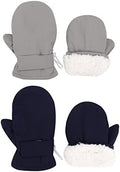 Toddler Gloves Kids Mittens Winter Warm Lined Fleece Gloves Waterproof Snow by Slivery+Color