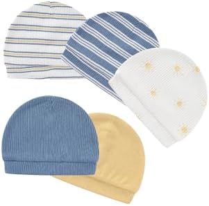 Baby Hats Mittens and Socks Set Soft Cotton Newborn Hat Glove - Image 5