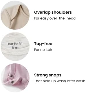 Carter's baby-girls Multi-pk Bodysuits 126g330 - Image 7