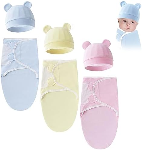 3 Sets Baby Swaddle Sleep Sack by EUBUY