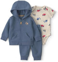 Carter's Baby Boys' 3-piece Bodysuit Pant Sets by Carters