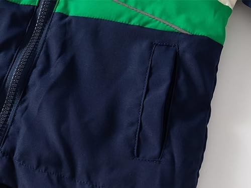 Boys' Hooded Dinosaur Jacket Windbreaker Outerwear - Image 2