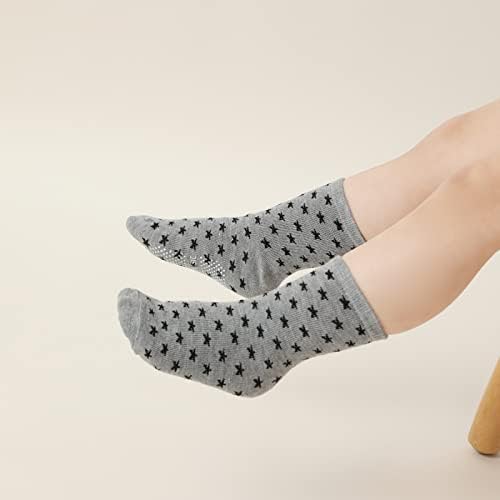 Aroveea Toddler Socks Non Slip Grip Ankle Baby 12 Pack - Image 2