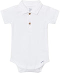 Gerber Baby Boys' Short Sleeve Polo Bodysuit by Gerber