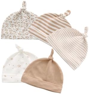 Baby Hats Mittens and Socks Set Soft Cotton Newborn Hat Glove - Image 4