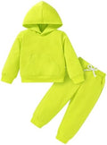 Happy Town Baby Fall Outfits for Girl Boy Long Sleeve Hoodie Top and Long by HappyTown