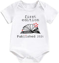 hrcfbk Infant Baby Boys Girls Bodysuit Newborn Short Sleeve Funny Letters Print by Hrcfbk