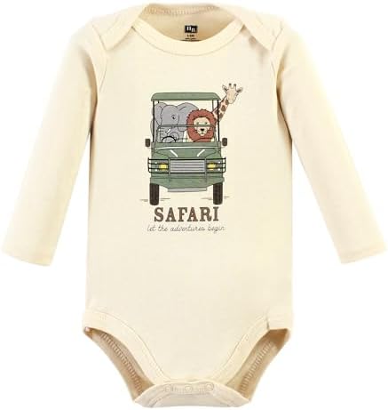 Hudson Baby Unisex Baby Cotton Bodysuits - Image 3