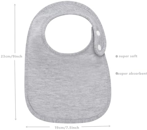 8 Pack Baby Bibs Unisex Adjustable - Image 2