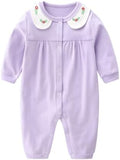 Infant Baby Girl Long Sleeve Romper Cotton Cute Style Newborn Toddler Jumpsuit by Unknown