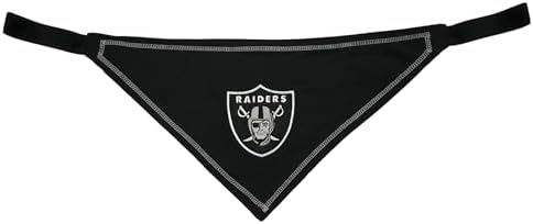 Pets First NFL Las Vegas Raiders TIE Bandana, Small/Medium. Dog Bandana Scarf - Image 6